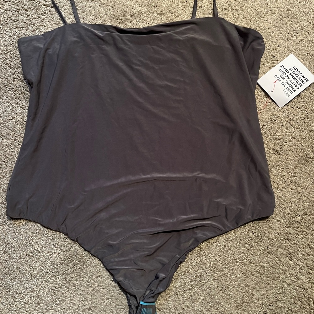 ASOS Dark Gray Bodysuit